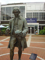 And Josiah Wedgewood at the Wedgwood works Museum